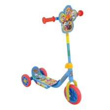 PAW PATROL Deluxe Tri Scooter Kids Push Along Ride Tricycle Bike