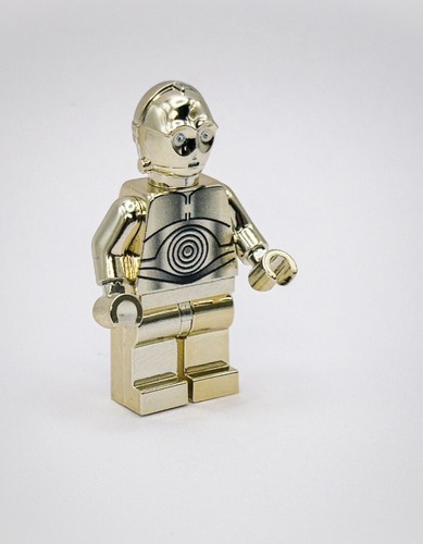 Lego chrome gold star - chrome, wars