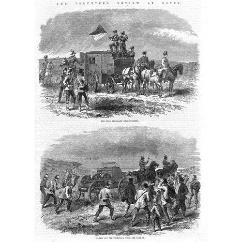 Military field telegraph - telegraph, wagon