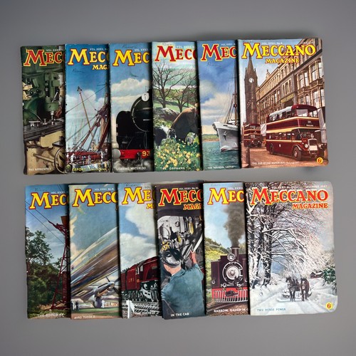 Meccano magazines 1947 - meccano,