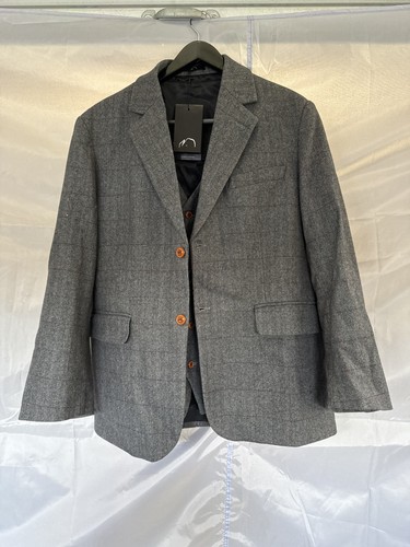 Mens suit wool - wool, mix