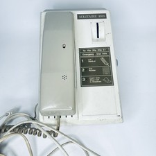 Solitaire 1000 Payphone with user guide Vintage Retro PROP SPARES or REPAIR