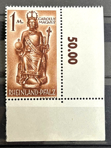 German stamp allied french - german,