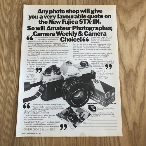 Cams105 magazine advert - cams105,