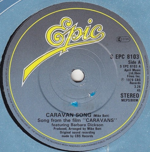 Mike batt caravan song - song, (7")