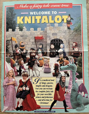 Alan Dart Knitalot KNITTING PATTERN 11 Medieval toys dress outfit dragon FOLD