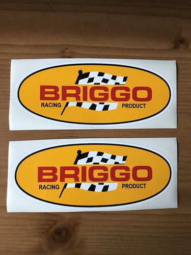 Briggo fuel tank sticker set - briggo,