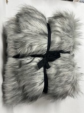 West Elm Faux Fur Brushed Tips