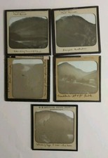 Glass Lantern Slides Mountains Gable Abraham Keswick ECT Collection Bundle Lot 