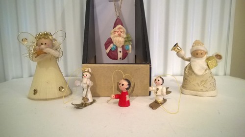 Vintage christmas decorations - vintage,