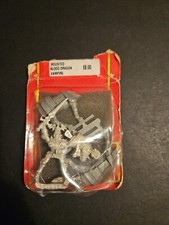Warhammer Fantasy Vampire Counts Mounted Blood Dragon Vampire Blister OOP Metal
