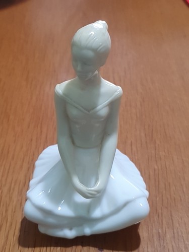 Avon bottle seated ballarina - bottle,