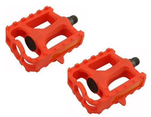 Red bicycle pedals 861 - red,
