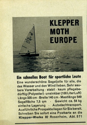 Klepper werke rosenheim - klepper, --