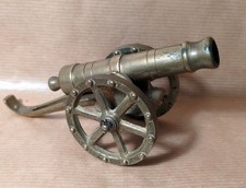 Vintage Table Top Solid Brass Cannon 1970’s