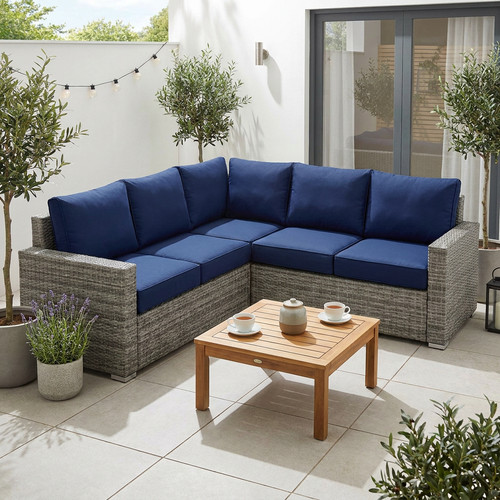 Rattan garden cushions - rattan,
