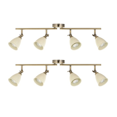 Set antique brass ceiling - of,