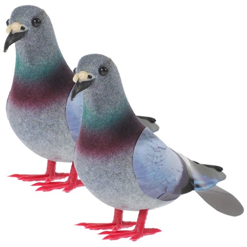 2pcs simulation foam pigeon - 2pcs,