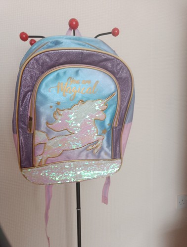 Girls pink rucksack school - girls,