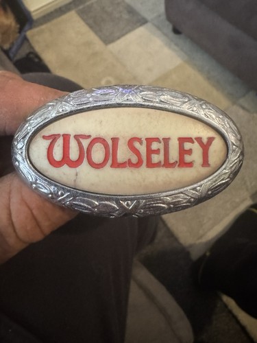 Wolseley vintage car grille - vintage,