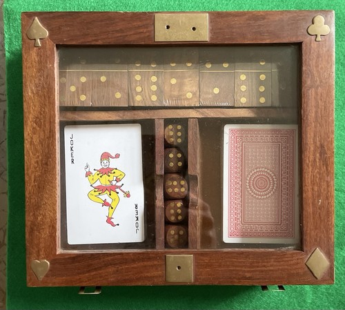 Poker dice set great - set,