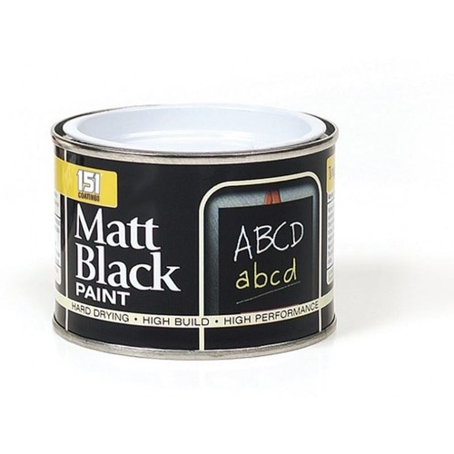 Matt black paint board - matt,