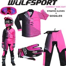 KIDS MX JERSEY PANT SUIT WULF
