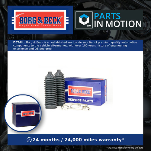Steering rack boot - boot, mazda