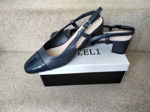 Ladies slingback court shoe - slingback,