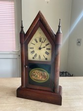 ANTIQUE SETH THOMAS 8 DAY SHELF CLOCK