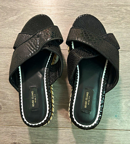 River island wide fit - island, black