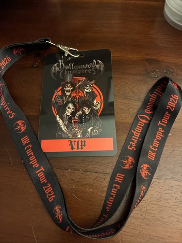 Hollywood vampires vip lanyard - vampires,