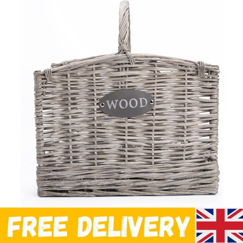 Medium grey washed - medium, wicker