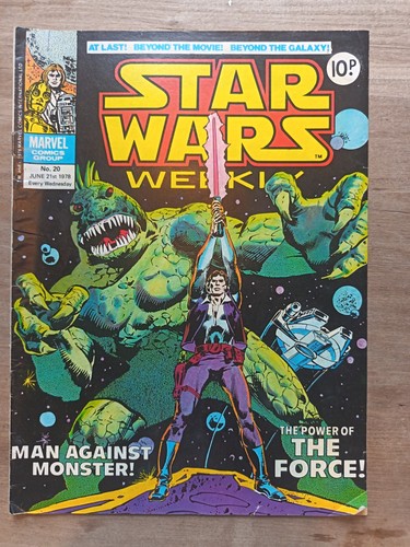 Marvel comic star wars weekly - comic,