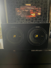 Kicker Comp C 10" 1000 Watt Double Subwoofer Enclosure