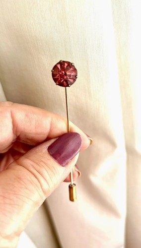 Vintage pink faceted - vintage,