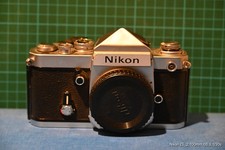 Nikon F2 (DE-1 prism, 1977) 35mm Film SLR Camera Body Only - Black & Chrome