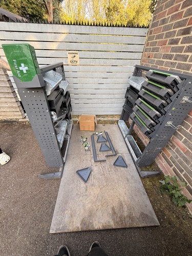 Bott van racking shelving - bott,