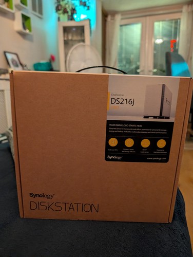 Synology ds216j bay - synology, 2-bay