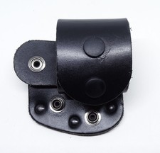 Leather Rigid Handcuff Holder 2" Loop TCH Hiatts Quickcuffs Speedcuffs BLTHCF03A