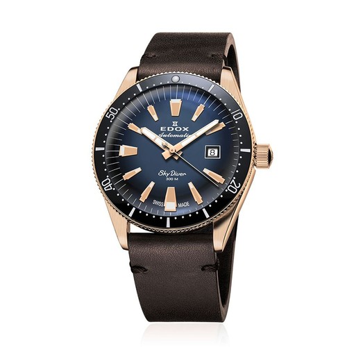 Edox 80126 brn - buidr, men's