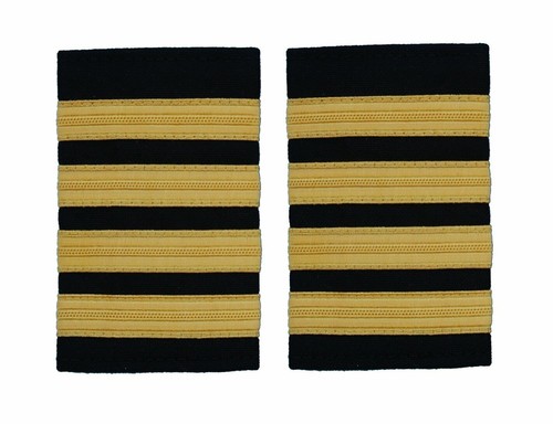 Pilot captain gold strips - captain,gold,
