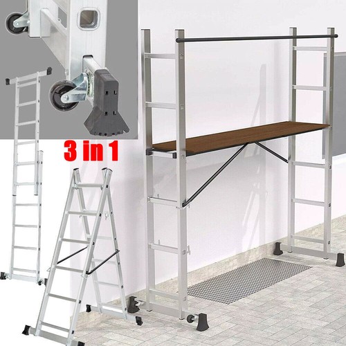 Aluminium scaffold ladder - aluminium,