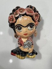 Frida Kahlo Ceramic Doll Fugi