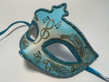Black Blue Masquerade Venetian