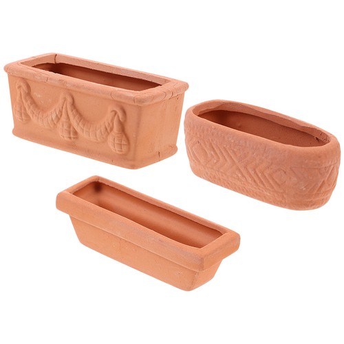 3pcs mini terracotta - 3pcs,