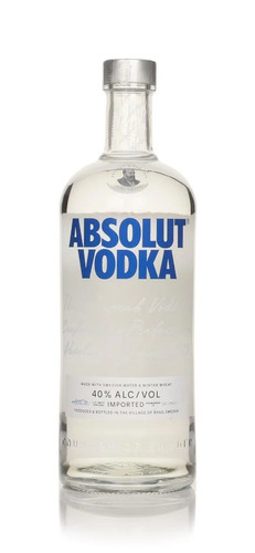 Absolut blue plain - plain, vodka