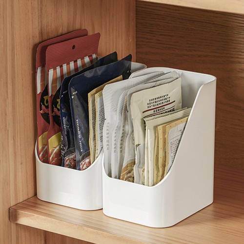 Open front storage box - storage,