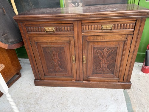 Two small victorian mahogany - victorian,