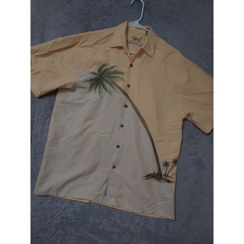 Bamboo cay shirt mens - bamboo, small